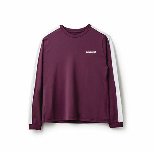 アドミラル ミニマムサイドラインL/S TEE （ ATLA438-50 ）[ Admiral LS レディース ]24FW