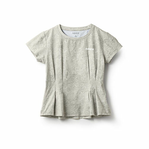 アドミラル キルトプリントペプラムフレアTEE （ ATLA441-29 ）[ Admiral LS レディース ]24FW