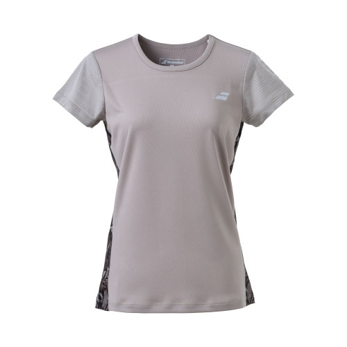 【ネットバーゲン】バボラ PURE SHORT SLEEVE SHIRT （ BWP4574-BW00 ）[ BabolaT LS レディース ]24FW