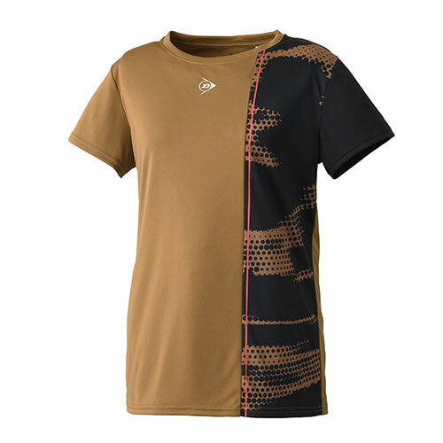 【ネットバーゲン】ダンロップ GAME SHIRT （ DAP-1463W-BROWN ）[ DUNLOP LS レディース ]24FW