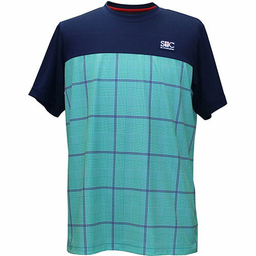 【SALE】セントクリストファー グレンチェックメンズウエアゲームシャツ （ STC-BDM5451-GR ）[ St.Christopher MS メンズウエア ]24FW