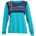 【SALE】セントクリストファー クロスラインロングスリーブシャツ ( STC-BDW6467-TQ )[ St.Christopher LS レディースウエア...