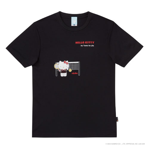 ローチェ サンリオキャクターズ rocheコラボTシャツ （ S0010-BLACK ）[ roche MS ユニセックス ]24FW