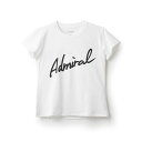 【別注数量限定】アドミラル スクリプトロゴプラクティスTEE （ ATLA17W-00 ） Admiral LS レディース 24SS※ウインザーオリジナル