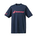 バボラ CLUB SHORT SLEEVE SHIRT JR （ BJP4540C-NV00 ）[ BabolaT MS ジュニア ]24SS