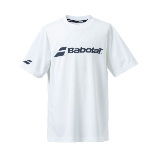バボラ CLUB SHORT SLEEVE SHIRT JR （ BJP4540C-WH00 ）[ BabolaT MS ジュニア ]24SS