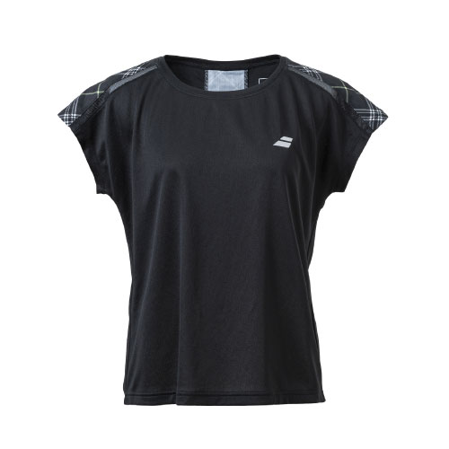 バボラ PURE SHORT SLEEVE SHIRT （ BWG4327-BK00 ）[ BabolaT LS レディース ]24SS