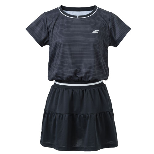 【ネットバーゲン】バボラ CLUB DRESS （ BWG4333C-BK00 ）[ BabolaT LS レディース ]24SS