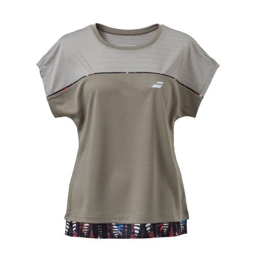 バボラ PURE SHORT SLEEVE SHIRT （ BWP4523-BW00 ）[ BabolaT LS レディース ]24SS