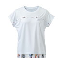 半袖ゲームシャツ／VS SHORT SLEEVE SHIRT／レディース（BWP3571）《バボラ テニス・バドミントンウェア（レディース）》