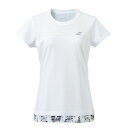 バボラ PURE SHORT SLEEVE SHIRT （ BWP4524-WH00 ）[ BabolaT LS レディース ]24SS