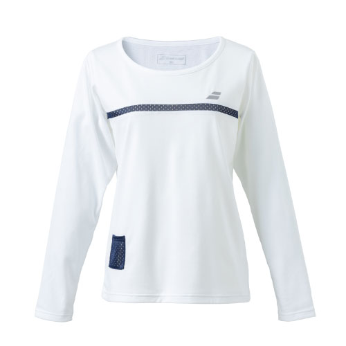 o{ PURE LONG SLEEVE SHIRT i BWP4525-WH00 j[ BabolaT LS fB[X ]24SS