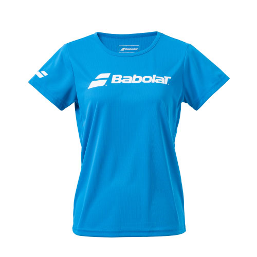 楽天ウインザーラケット楽天市場店【ネットバーゲン】バボラ CLUB SHORT SLEEVE SHIRT （ BWP4530C-BL00 ）[ BabolaT LS レディース ]24SS
