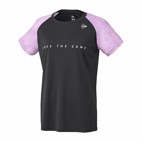 ダンロップ Tシャツ （ DAL-8421W-BLACK ）[ DUNLOP LS レディース ]24SS【メーカー取寄せ商品】
