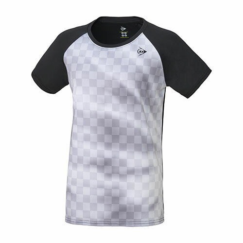 【ネットバーゲン】ダンロップ ゲームシャツ （ DAP-1420W-BLACK ）[ DUNLOP LS レディース ]24SS