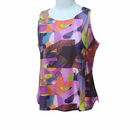 【SALE】ルフ グラフィックアートノースリーブ （ 318TA-PI ）[ Loeuf LS レディース ]24SS【メーカー..