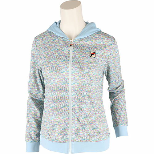 楽天ウインザーラケット楽天市場店【ネットバーゲン】フィラ フルジップパーカー （ VL2805-10 ）[ FILA LWJ レディース ]24SS