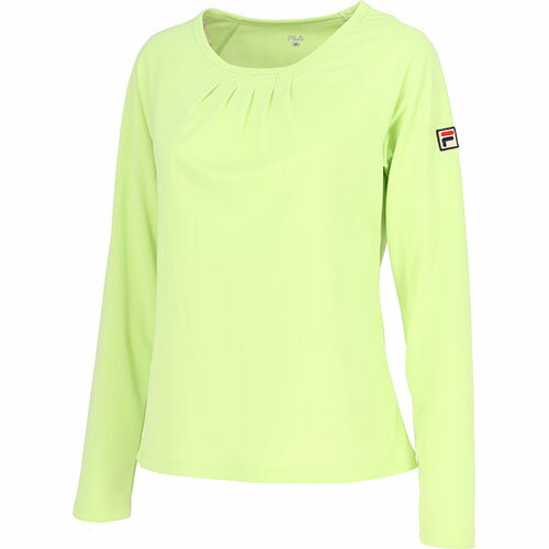 【ネットバーゲン】フィラ 長袖ゲームシャツ （ VL2822-38 ）[ FILA LS レディース ]24SSのサムネイル