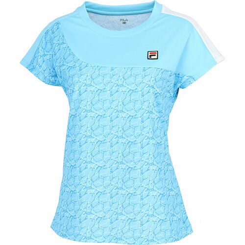 【ネットバーゲン】フィラ ゲームシャツ （ VL2827-12 ）[ FILA LS レディース ]24SS(4)