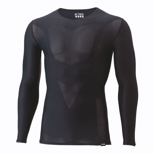 ヨネックス 【athlete model】 ユニ Vネック長袖シャツ （ STBA1023-007 ）[ YONEX US ユニセックス ]24SS