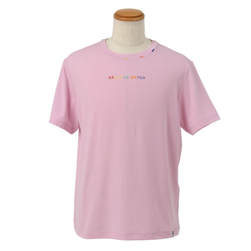 バルデマッチ バックプリントTシャツ （ BDM-D1109-053 ）[ Balle de match Tennis MS メンズ ]24SS【メーカー取寄せ商品】