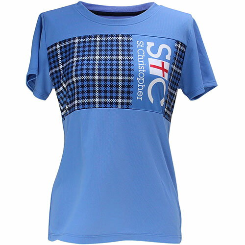 【SALE】セントクリストファー チェックプラクティスシャツ （ STC-BDW2359-SK ）[ St.Christopher LS レディース ]24SS【メーカー取寄せ商品】
