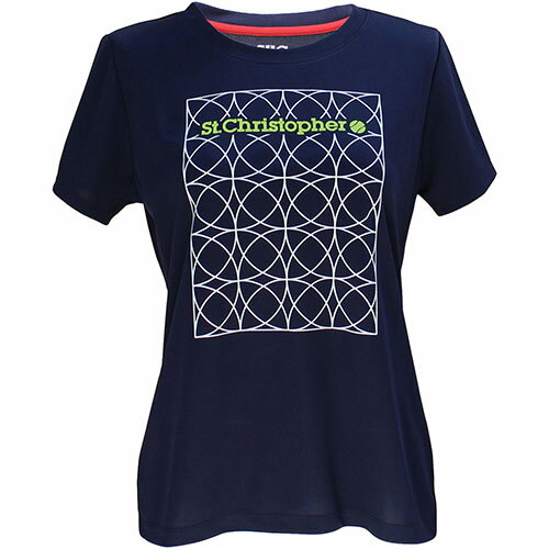【SALE】セントクリストファー クロワゾンプラクティスシャツ （ STC-BDW2369-NV ）[ St.Christopher LS レディース ]24SS【メーカー取寄せ商品】