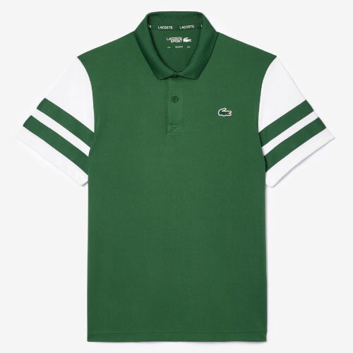 ラコステ スリーブボーダーウルトラドライポロシャツ （ DH7352-99-291 ）[ LACOSTE MS メンズ ]24SS