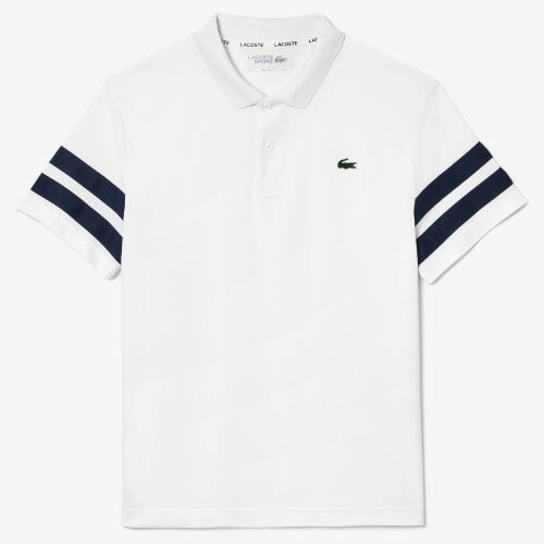 ラコステ スリーブボーダーウルトラドライポロシャツ （ DH7352-99-522 ）[ LACOSTE MS メンズ ]24SS