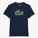 ラコステ コットンタッチウルトラドライワニロゴグラフィックTシャツ （ TH7513-99-TR1 ）[ LACOSTE MS メンズ ]24SS