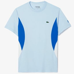 ラコステ 『ノバク・ジョコビッチ』サイド切り替えウルトラドライTシャツ （ TH7539-99-J2G ）[ LACOSTE MS メンズ ]24SS