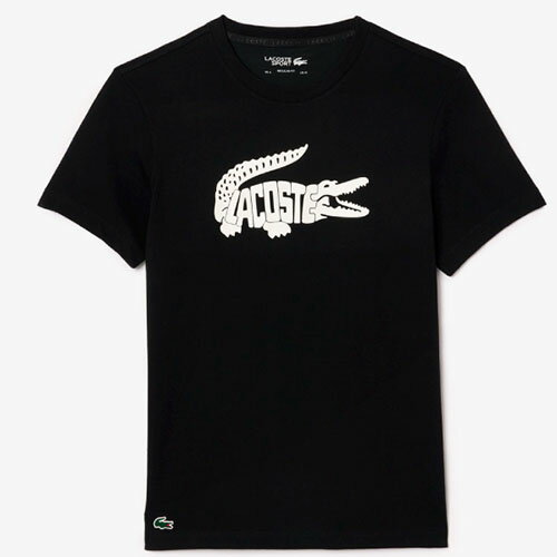 ラコステ ネーム＆ワニロゴグラフィックドライTシャツ （ TH8937-99-258 ）[ LACOSTE MS メンズ ]24SS