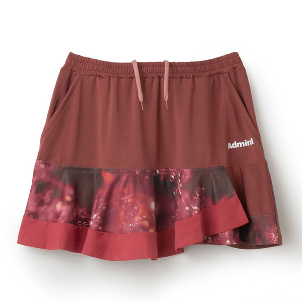 アドミラル アシメレイヤードグラフィックスコート （ ATLA536-40 ）[ Admiral SK レディース ]25FW