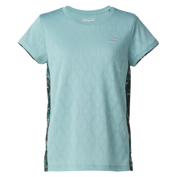 バボラ PURE SHORT SLEEVE SHIRT （ BWG5373-GR00 ）[ BabolaT LS レディース ]25FW