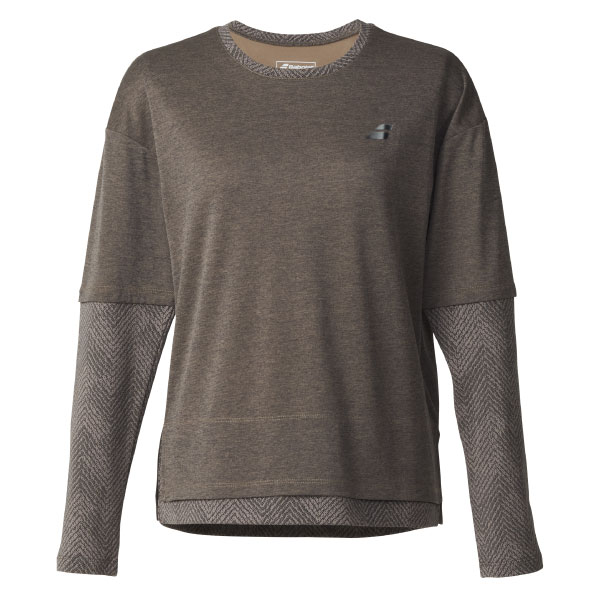 【SALE】バボラ VS LONG SLEEVE SHIRT （ BWP5570-BW00 ）[ BabolaT LS レディース ]25FW