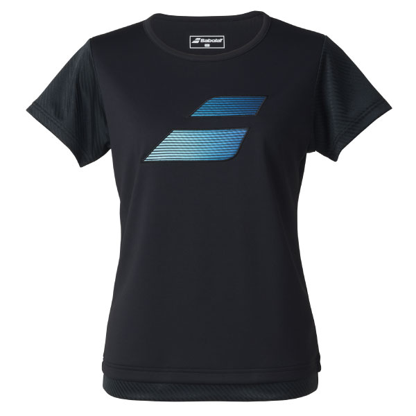 バボラ PURE SHORT SLEEVE SHIRT （ BWP5578-BK00 ）[ BabolaT LS レディース ]25FW