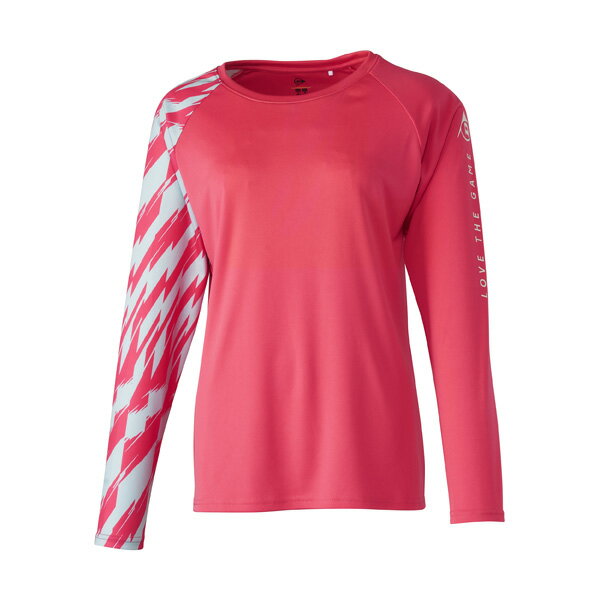 ダンロップ ロングスリーブTシャツ （ DAL8562W-CRLPINK ）[ DUNLOP LS レディース ]25FW