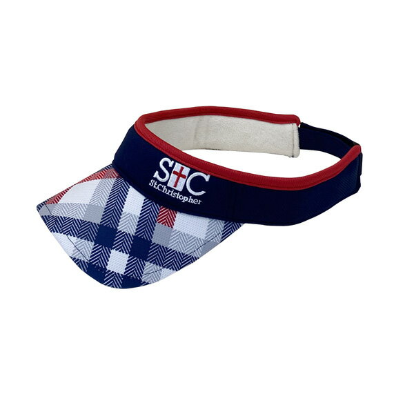 セントクリストファー チェックバイザー （ STC-BEA4860-NV ）[ St.Christopher SUV アクセサリー ]25FW