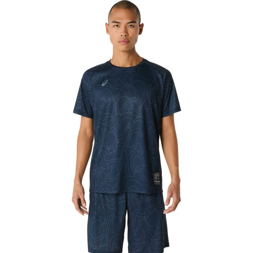 アシックス ドライグラフィック半袖シャツ （ 2031E994-400 ）[ asics MS メンズ ]25SS