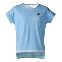 【〜7/21迄 P10倍】【SALE】バボラ VS SHORT SLEEVE SHIRT ( BWP5521-BL00 )[ BabolaT LS レディース ...