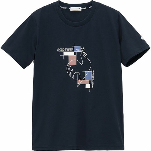 【ネットバーゲン】ルコックスポルティフ ヘランカサンスクリーン半袖Tシャツ ( LT5SHT01L-NV00 )[ lecoq sportif LS レディース...