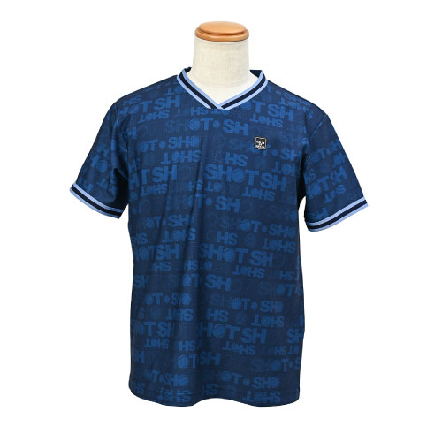 バルデマッチ グラフィックゲームシャツ （ BDM-E1101-040 ）[ Balle de match Tennis MS メンズ ]25SS..