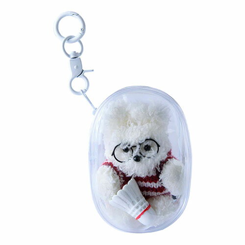 セントクリストファー くましゃん【バドミントン】チャーム （ STC-BEA4900-MK ）[ St.Christopher GAC アクセサリー ]25SS【メーカー取寄せ商品】