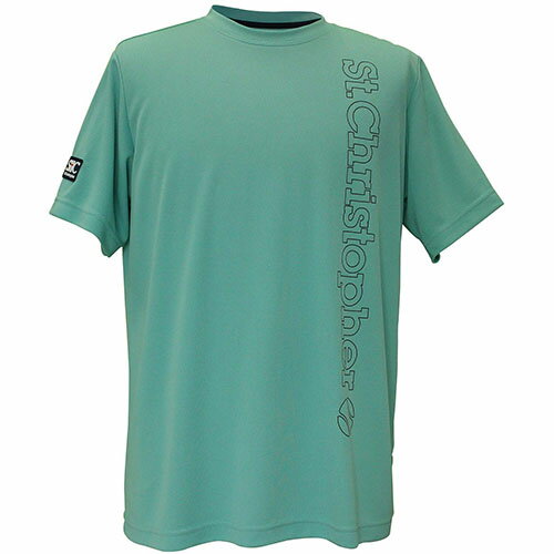 【SALE】セントクリストファー バーチカルロゴプラクティスシャツ （ STC-BEM1441-AG ）[ St.Christopher MS メンズ ]25SS【メーカー取寄せ商品】