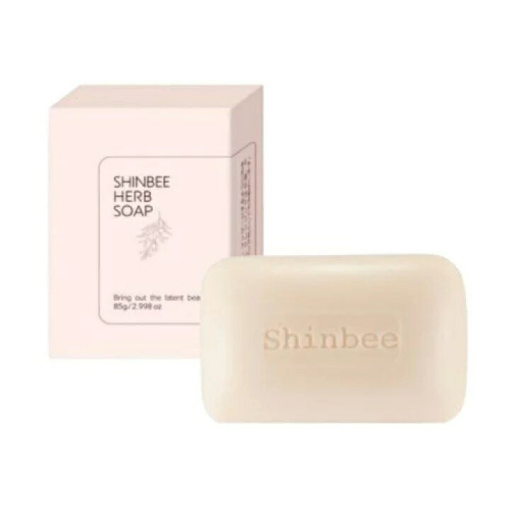 SHINBEE JAPAN ハーブソープ 85g石鹸　固形石鹸 シンビ化粧品　洗顔石鹸せっけん　SHINBEE　HERB　SOAP高麗人参 固形石鹸 洗顔 全身洗える 石鹸シャンプー