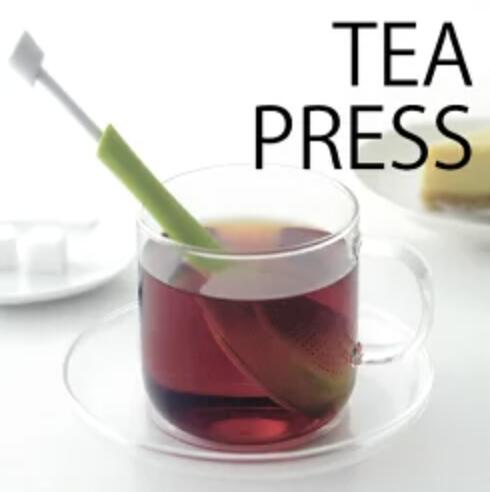 乐天商城 - Aozora ティープレス 全2カラーあおぞら Tea Press茶漉し/茶こし/オフィス/会社/キッチン/お茶/紅茶/ハーブティー/ドリップ/一杯用/一人用/フレンチプレス