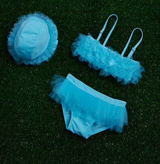 訳あり 子供 水着 ベビー キッズ ジュニア 女の子 ガールズ キャップ付き 海水浴 プール 90 100 110 120 130 返品交換不可