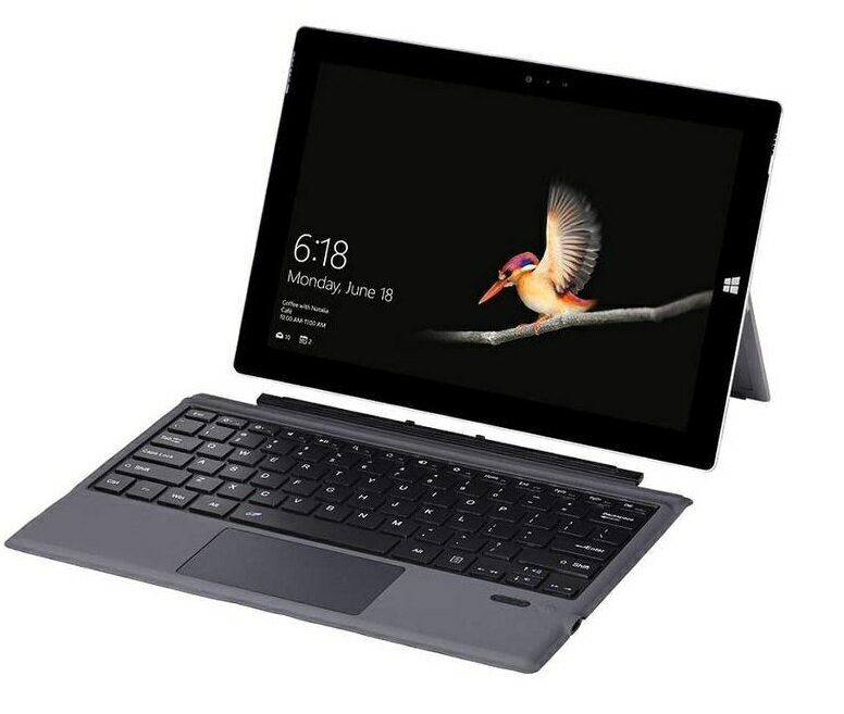 Microsoft Surface Pro 4 5 6 7/Pro7/ Surface Pro 2017用 Bluetooth ワイヤレス キーボード ブルートゥース USB充電式 無線 超軽量 薄型 US配列