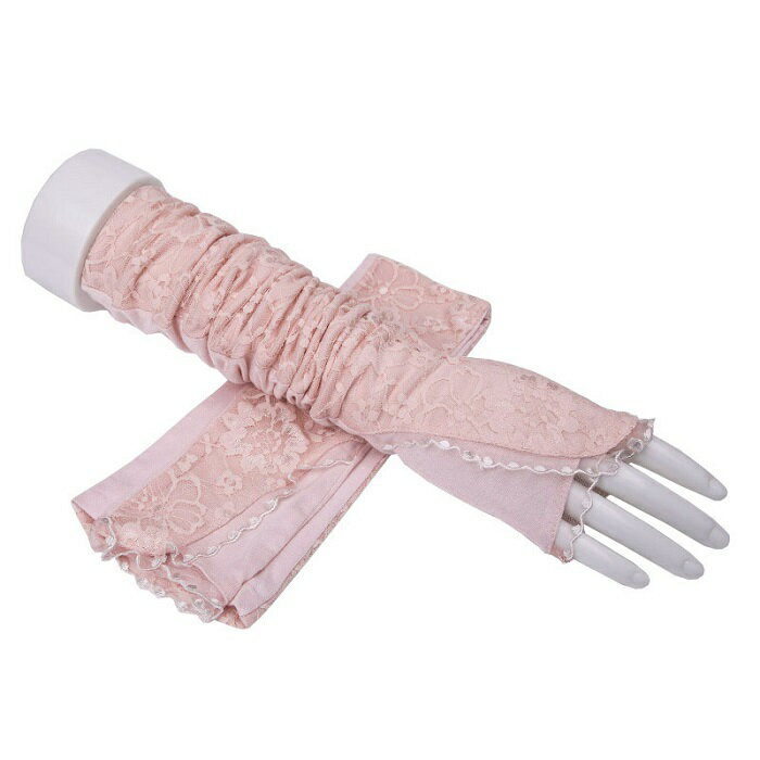 UV アームカバー UVカット アームカバー ロング 指なし 手袋 レディース カット 結婚式 ウェディングベ..