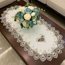 テーブルクロス レース 送料無料 テーブル マット おしゃれ かわいい テーブルマット ラウンドクロス 食卓 マット 花 敷物 雑貨 食卓 水洗い可 北欧 汚れ...